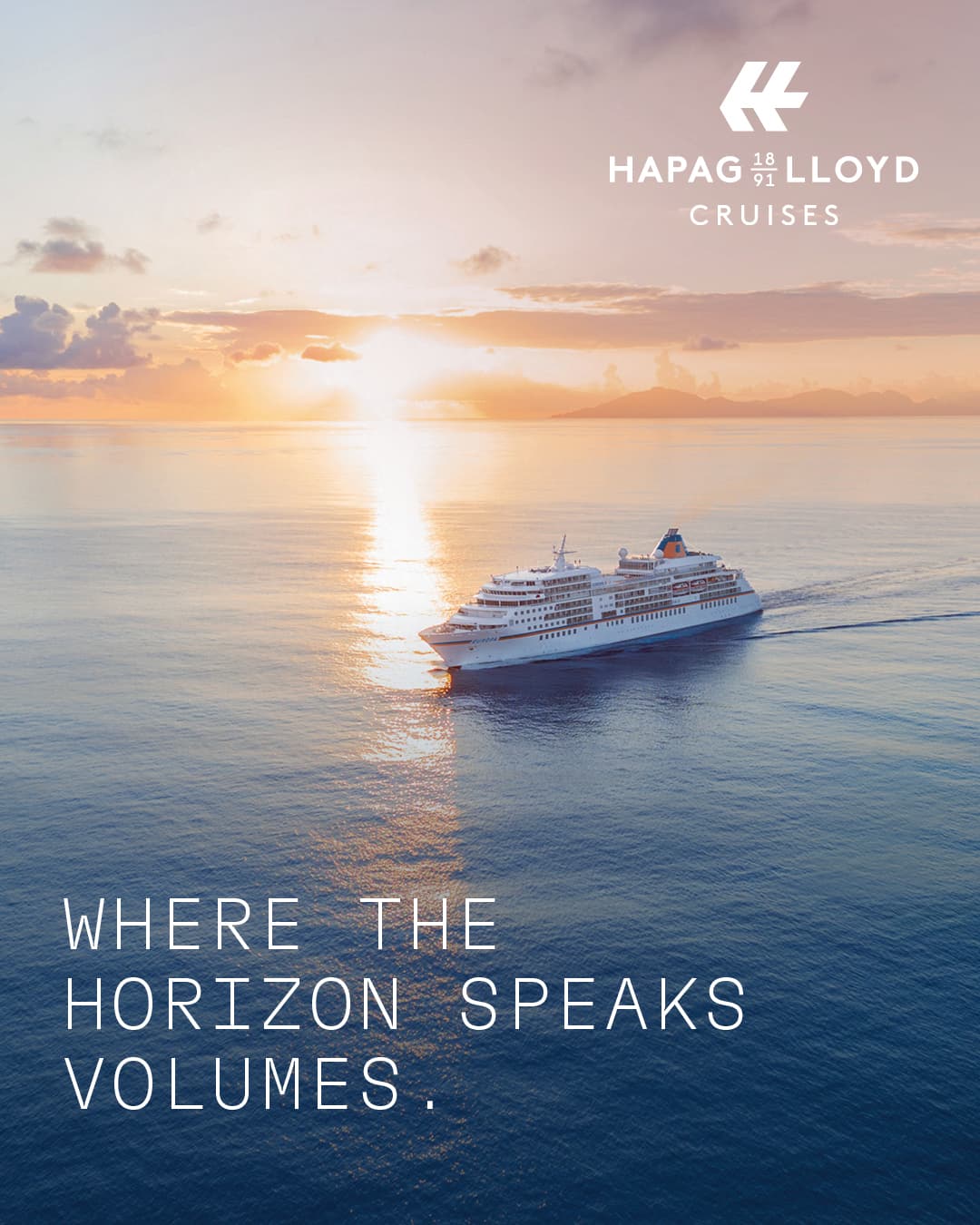 Hapag-Lloyd Cruises expedition ship sailing in open water